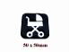 SKILT BARNEVOGN PICTOGRAM SORT