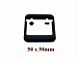 SKILT BATTERI PICTOGRAM SORT