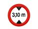 SKILT H�YDE 3,10 M