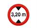 SKILT H�YDE 3,20 M