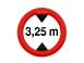 SKILT H�YDE 3,25 M