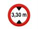 SKILT H�YDE 3,30 M