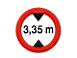 SKILT H�YDE 3,35 M