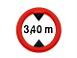 SKILT H�YDE 3,40 M
