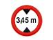 SKILT H�YDE 3,45 M