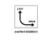 SKILT INNV.L�S TOALETT D�R