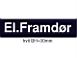 SKILT "EL.FRAMD�R" HVIT