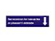 SKILT "SERVICEKRAN FOR TAKVARME ER …+PIL NED SKILT "SERVICEKRAN FOR TAKVARME ER …+PIL NED