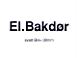 SKILT "EL.BAKD�R" SORT