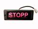 KLOKKE "STOPP" m/LYS