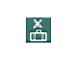 SYMBOL OVERTREKK VIFTE (Gr�nn)