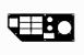 BRYTERPLATE V10/25 VENSTRE INSTR.BORD