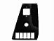BRYTERPLATE H�NDBREMSE