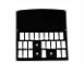 BRYTERPLATE H�YRE INSTR.BORD