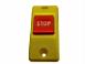 BRYTER STOPP FOR VEGG m/ H�Y KNAPP