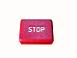 BRYTER-DEKSEL R�D "STOP"