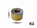 HYLSE DISTANSE ST�L M10 L15mm �25mm