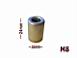 HYLSE DISTANSE ST�L M10 L24mm �16mm