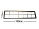 FILTER RAMME TAKANLEGG 510 X 126mm