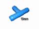 SLANGESKJ�T T 19mm PLAST