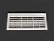 VENTILRIST TOALETT HVIT PLAST